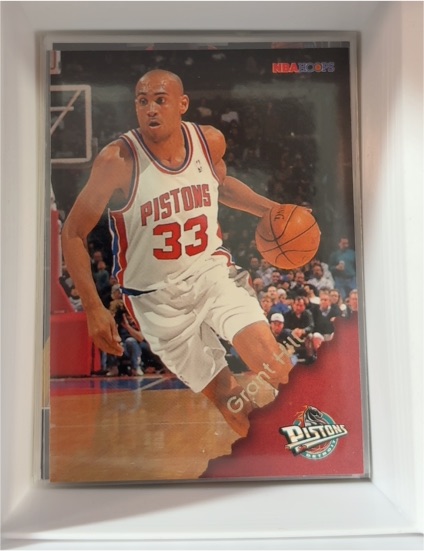 1996-97 NBA Hoops #46 Grant Hill — front