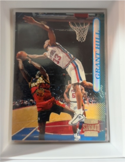 1996-97 Topps Stadium Club #10 Grant Hill — front