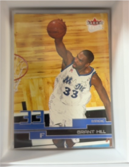 2002 Fleer #33 Grant Hill — front
