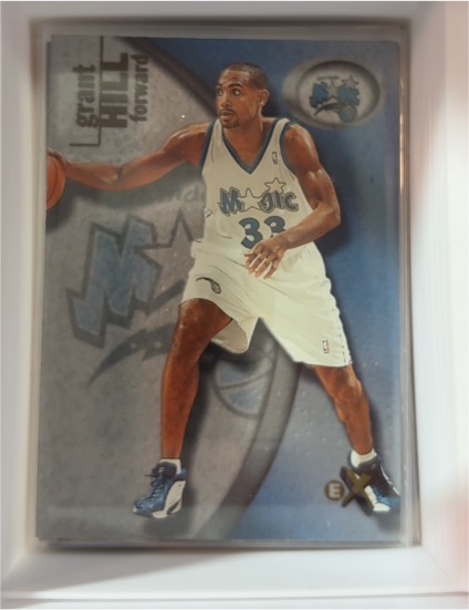 2000-01 Fleer E-X #62 Grant Hill — front
