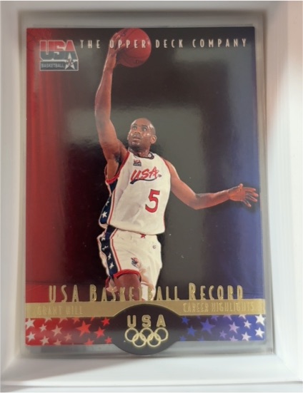 1996 Upper Deck USA Basketball #8 Grant Hill — front