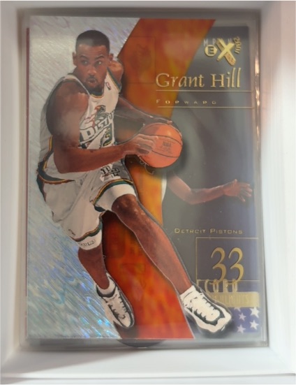 1997-98 Skybox E-X2001 #1 Grant Hill — front