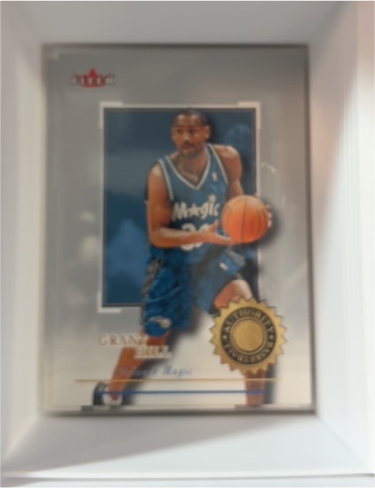 2000-01 Fleer Authority #4 Grant Hill — front