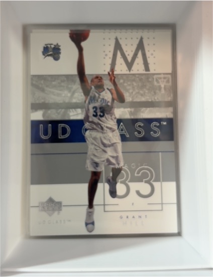 2002-03 UD Glass #62 Grant Hill — front