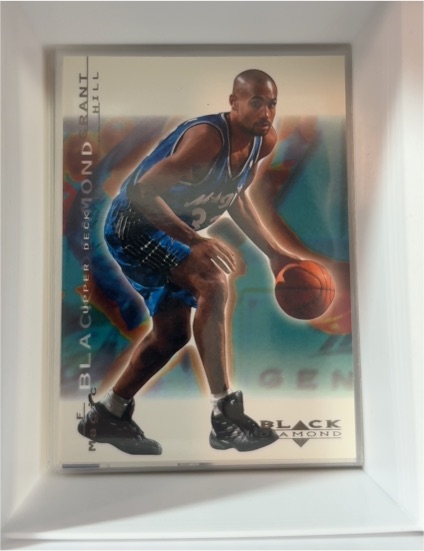 2000-01 Upper Deck Black Diamond #57 Grant Hill — front