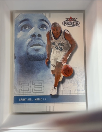 2001-02 Fleer Force #70 Grant Hill — front