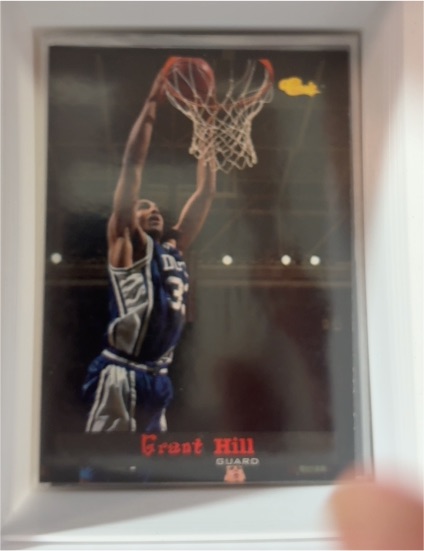 1994 Classic Draft #4 Grant Hill — front