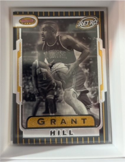 1996-97 Bowman's Best Retro #TB5 Grant Hill — front