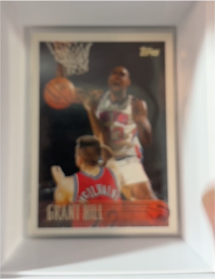 1996-97 Topps #100 Grant Hill — front