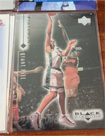 1998-99 Upper Deck Black Diamond #33 Grant Hill — front