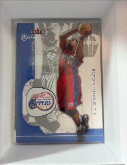 2001-02 Fleer Exclusive #54 Elton Brand — front
