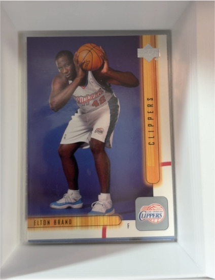 2001-02 Upper Deck #72 Elton Brand — front