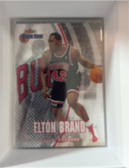 2000-01 Fleer Game Time #53 Elton Brand — front
