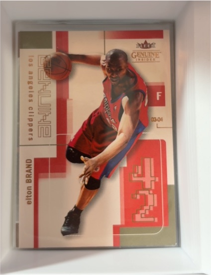 2003-04 Fleer Genuine Insider #84 Elton Brand — front