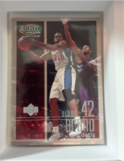 2001-02 Upper Deck Playmakers Limited #42 Elton Brand — front