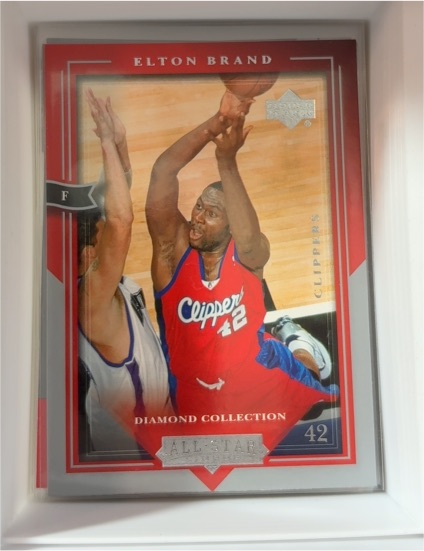 2004 Upper Deck Diamond Collection #42 Elton Brand — front