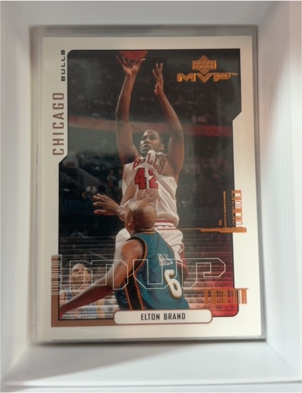 2000-01 Upper Deck MVP #22 Elton Brand — front