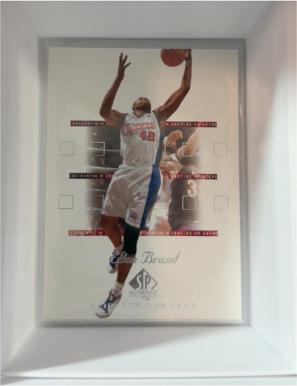 2001-02 Upper Deck SP Authentic #35 Elton Brand — front
