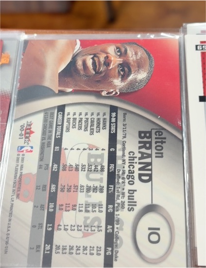 2002 NBA Showdown #088 Elton Brand — front