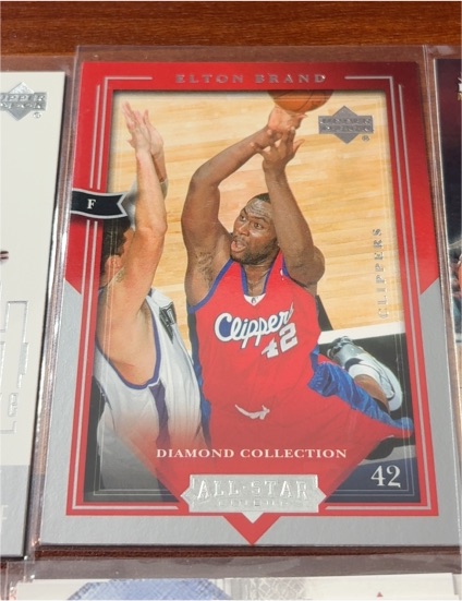 2004 Upper Deck Diamond Collection #42 Elton Brand — front