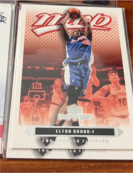 2003-04 Upper Deck MVP #65 Elton Brand — front