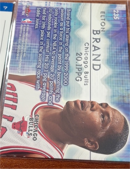 1999-00 Skybox #235 Elton Brand — front