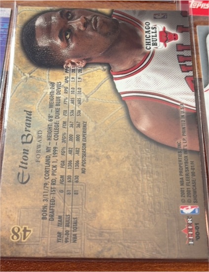 2000 Topps #48 Elton Brand — front