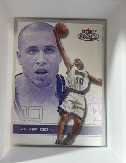 2001-02 Fleer Force #28 Mike Bibby — front