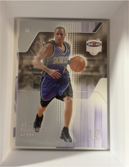 2002-03 Hoops #G Mike Bibby — front