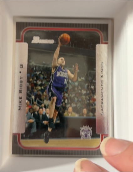 2003-04 Bowman #8 Mike Bibby — front