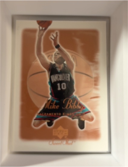 2000-01 Upper Deck Ovation #58 Mike Bibby — front