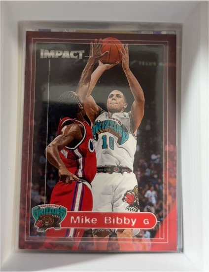 1999-00 SkyBox Impact #190 Mike Bibby — front