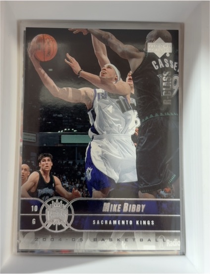2004 Upper Deck Rookie Exclusives #54 Mike Bibby — front