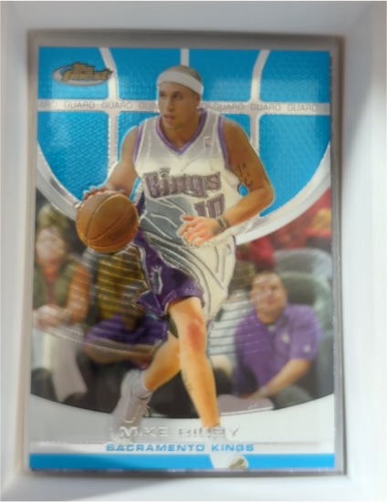 2005-06 Topps Finest #92 Mike Bibby — front