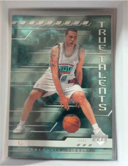 2000-01 Upper Deck True Talents #TT18 Mike Bibby — front