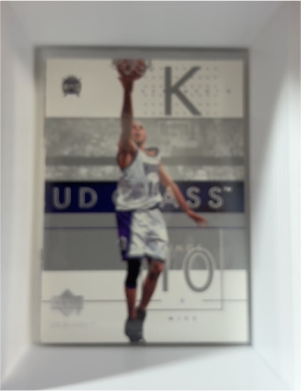2002-03 Upper Deck UD Glass #10 Mike Bibby — front