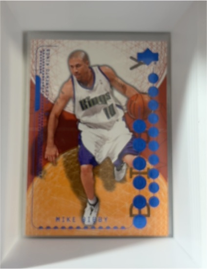 2003-04 Upper Deck Triple Dimensions #72 Mike Bibby — front