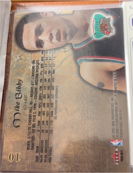 1998-99 Fleer Brilliants #102 Mike Bibby — front