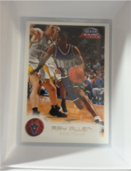 1999-00 Fleer Focus #56 Ray Allen — front