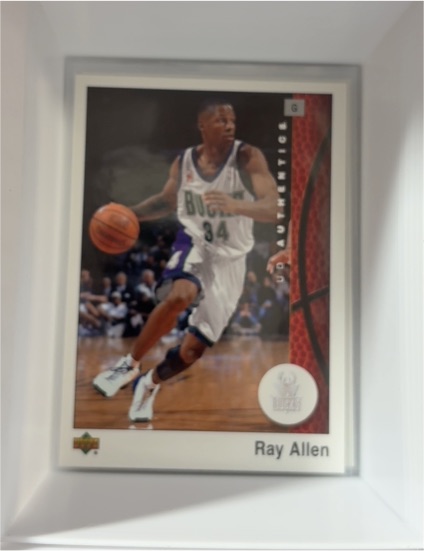 2002-03 Upper Deck Authentics #44 Ray Allen — front