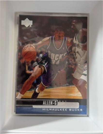 1999-00 Upper Deck #66 Ray Allen — front