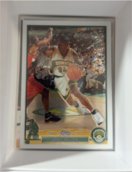 2003-04 Topps Chrome #48 Ray Allen — front