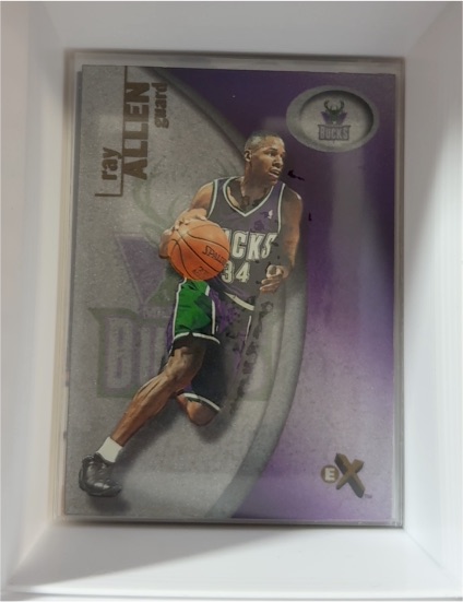 2000-01 Fleer E-X #47 Ray Allen — front