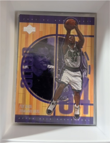 2001-02 Upper Deck Hardcourt #45 Ray Allen — front