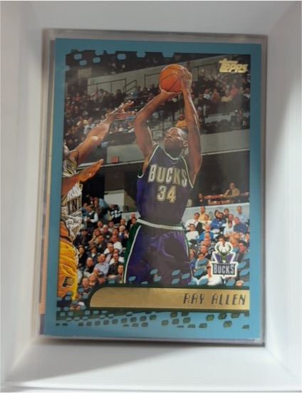 2001-02 Topps #140 Ray Allen — front
