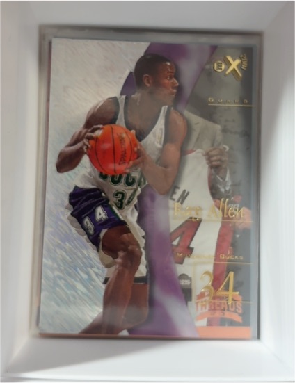 1996-97 Skybox EX 2000 #37 Ray Allen — front