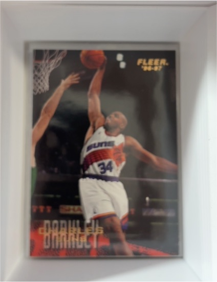 1996-97 Fleer #85 Charles Barkley — front