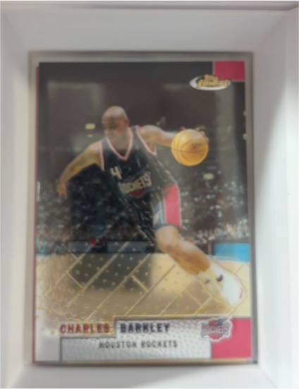 2000 Topps Finest #187 Charles Barkley — front