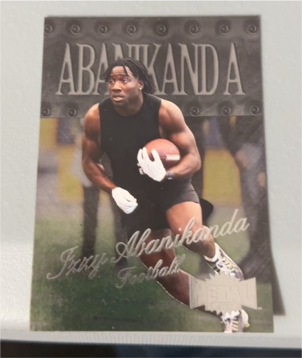 2023 Skybox Metal Universe Champions #24 Izzy Abanikanda — front