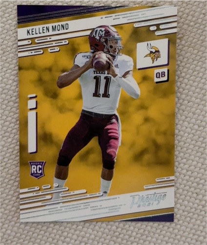 2021 Panini Prestige #206 Kellen Mond Rookie Card — front